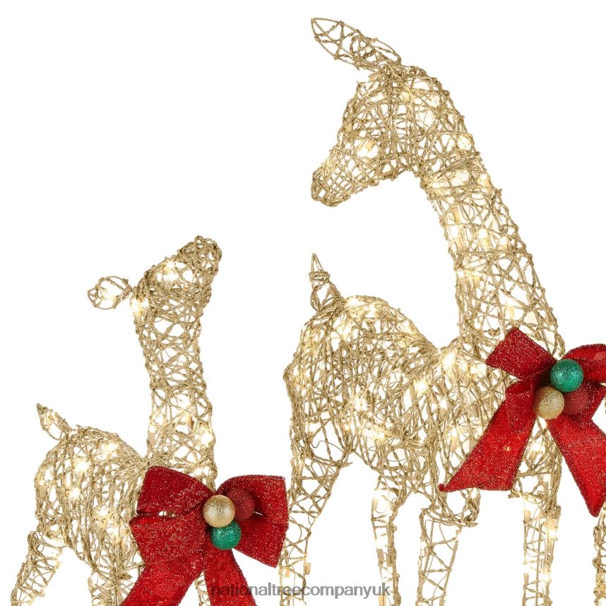decoration | National Tree Company Deer Family Assortment F2L4F598